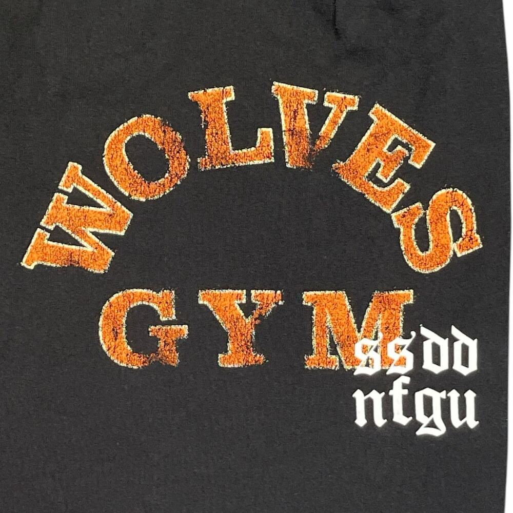 Darc Sport Wolves Gym Sweatpants Men’s L Oversized Heavyweight Big Leg 499/1000 - Picture 3 of 13